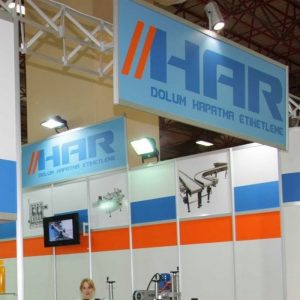 Dolum ve kapatma makinaları Har makina fuar standı 