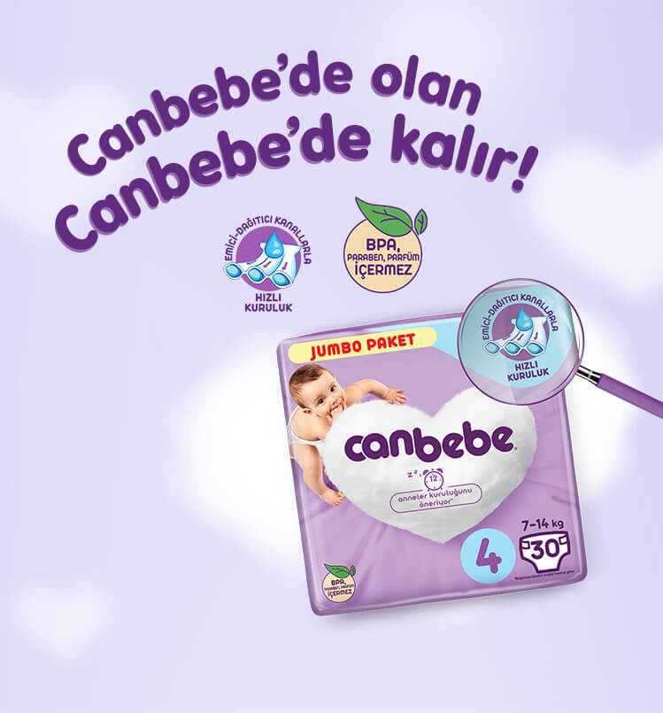 Bebek Bezi ve Bakım Örtüsü Canbebe Islak Havlu expogi